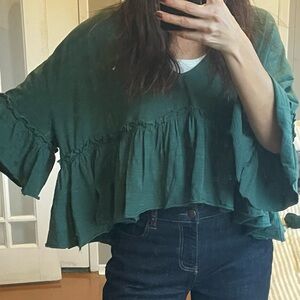 Urban Outfitters Kimchi blue- green top